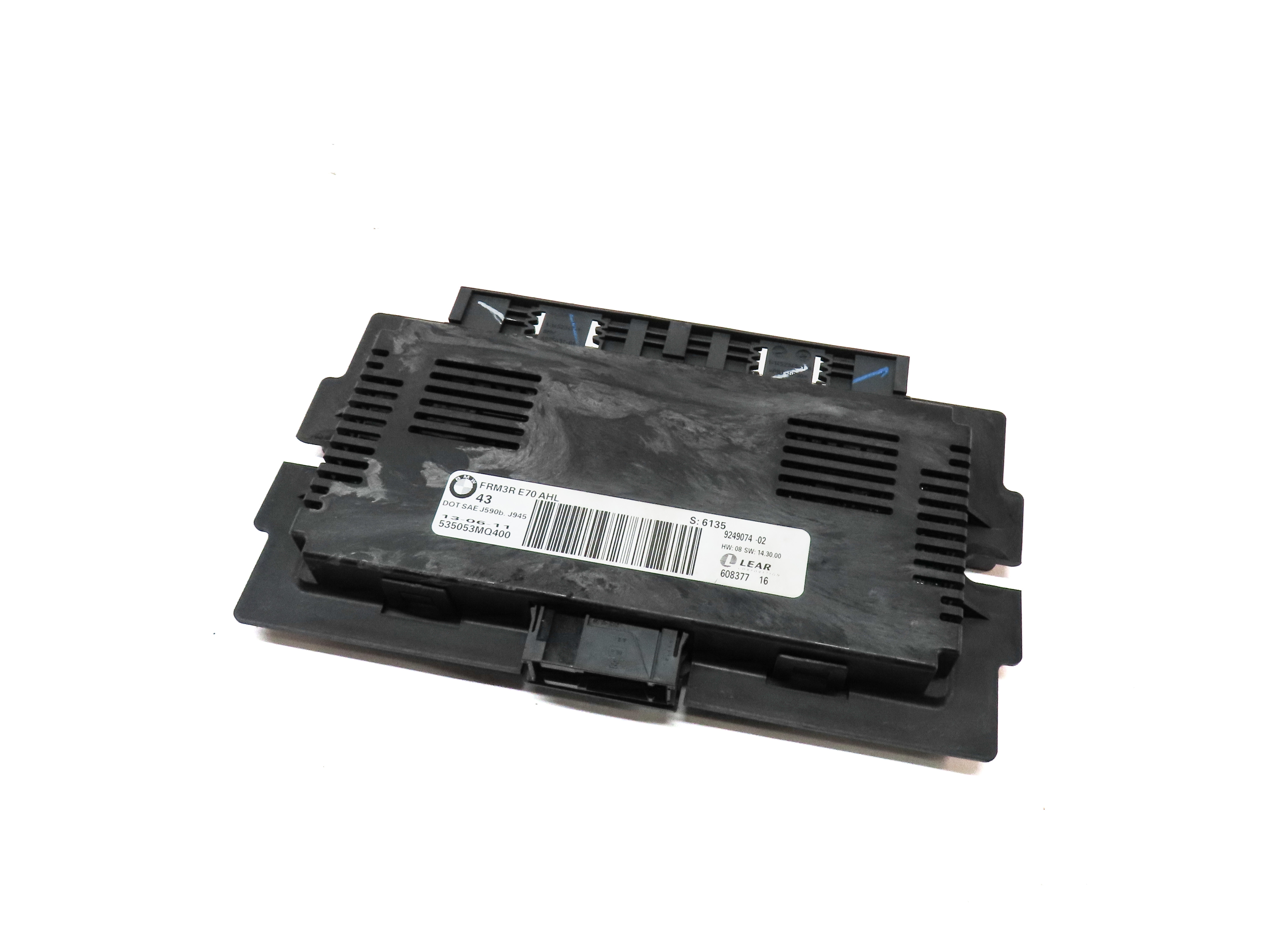 07-14 BMW X5 X5M X6 X6M (E70 E71) FRM3 FRM III AHL BCM BODY LIGHT CONTROL MODULE — exact item pictured